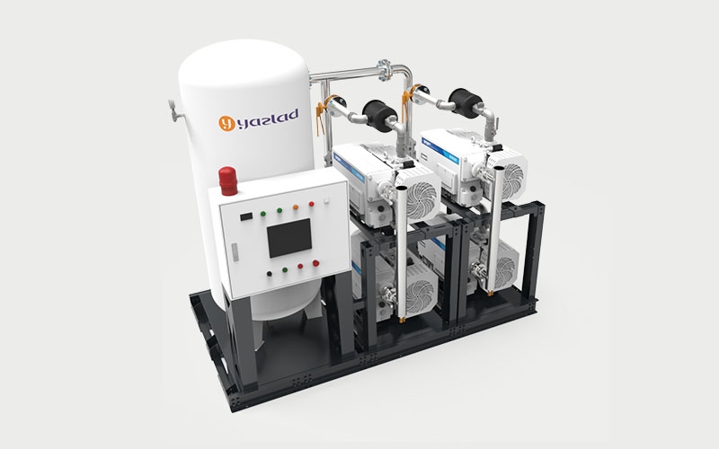 醫用油潤旋片式真空機組