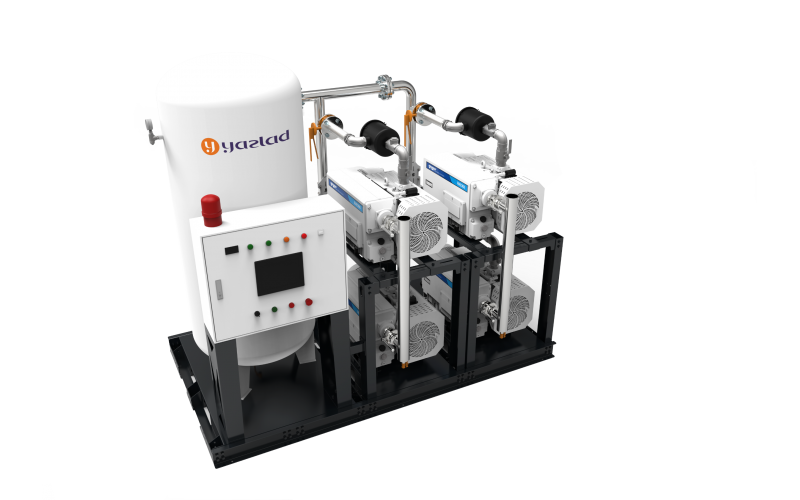 醫用油潤旋片式真空機組